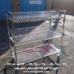 ترولی آبچکان سه طبقه رستورانی