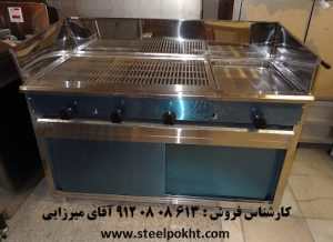 فر همبرگر و فر برگر زغالی